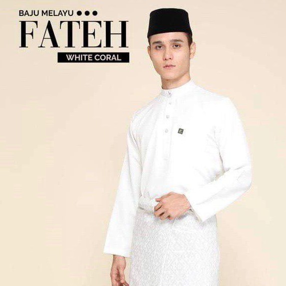 Baju Melayu Nikah Lelaki Slimfit White Putih Baju Nikah Sz S 2xl Shopee Malaysia