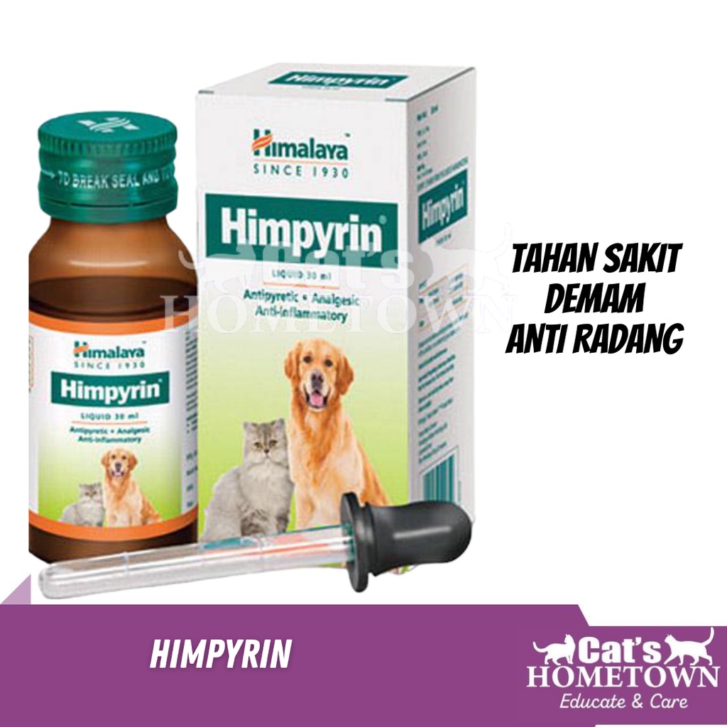 Himpyrin Herbal Remedies 30ml  Kucing Demam  Shopee Malaysia
