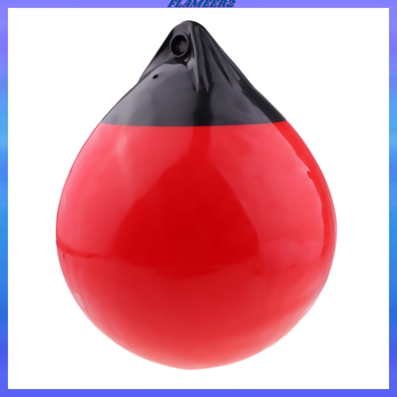 [flameerdbMY] Inflatable Boat Yacht Buoy Bumper 30 x 35cm Red