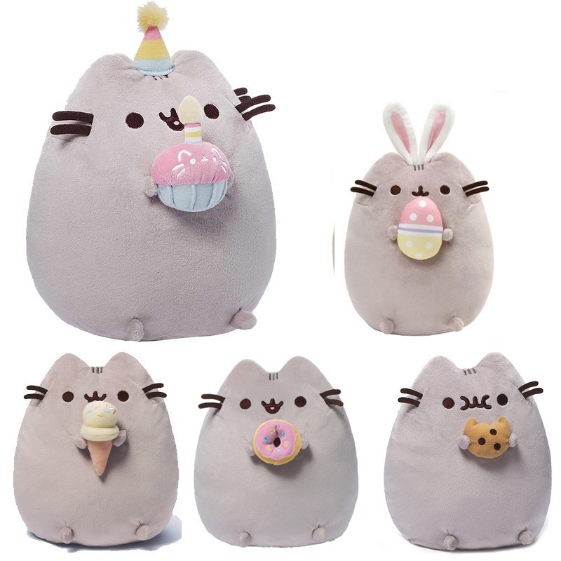 pusheen cookie plush