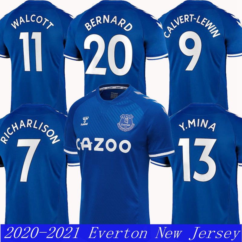 2020 2021 Everton New Home Jersey 20 21 Everton Home Jersey Everton Jersey Football Jersey Shopee Malaysia