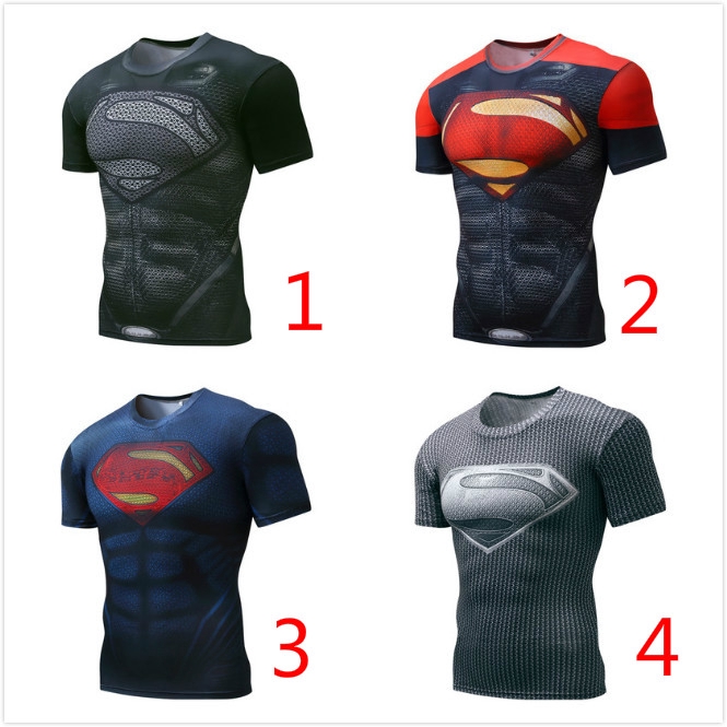 superhero exercise shirt