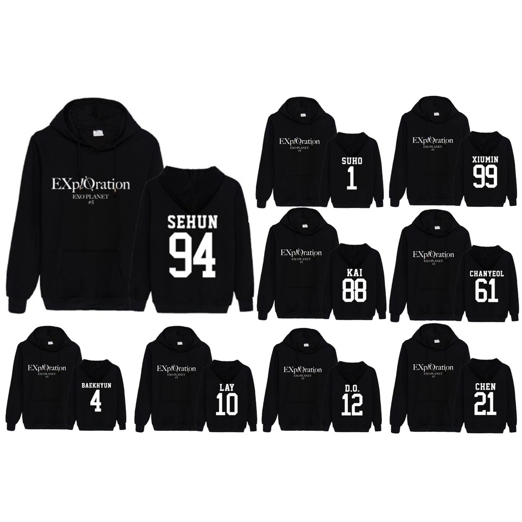 hoodie exo shopee