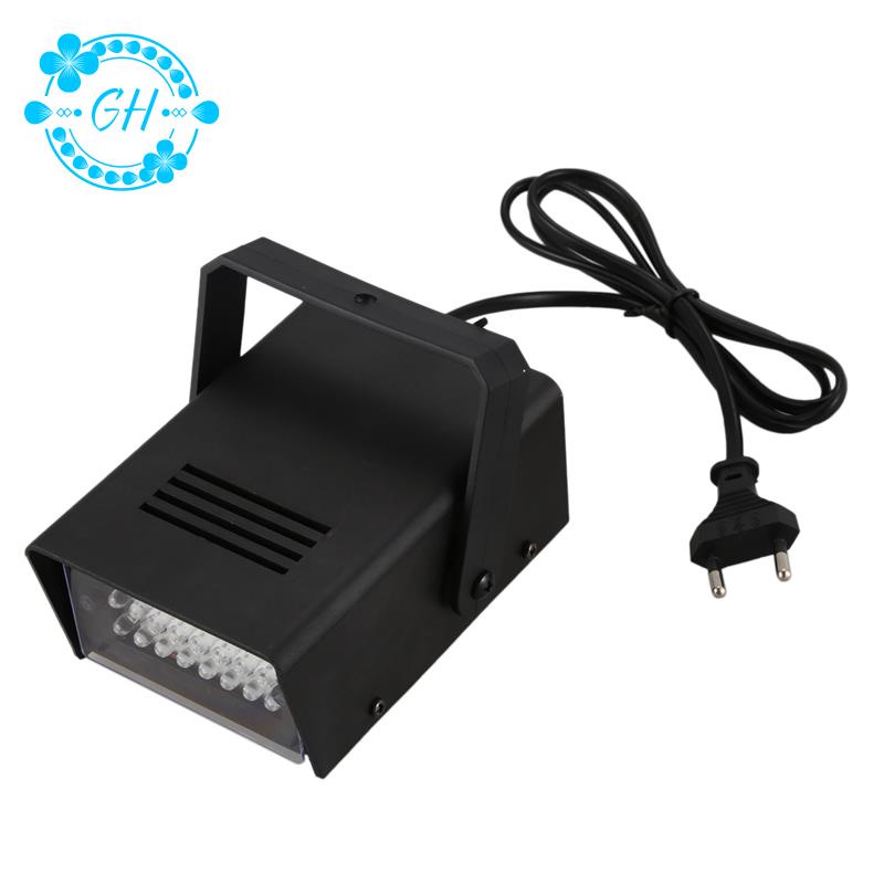 Mini LED Strobe Stroboscope Blitzer White Light Effect AC 100240V