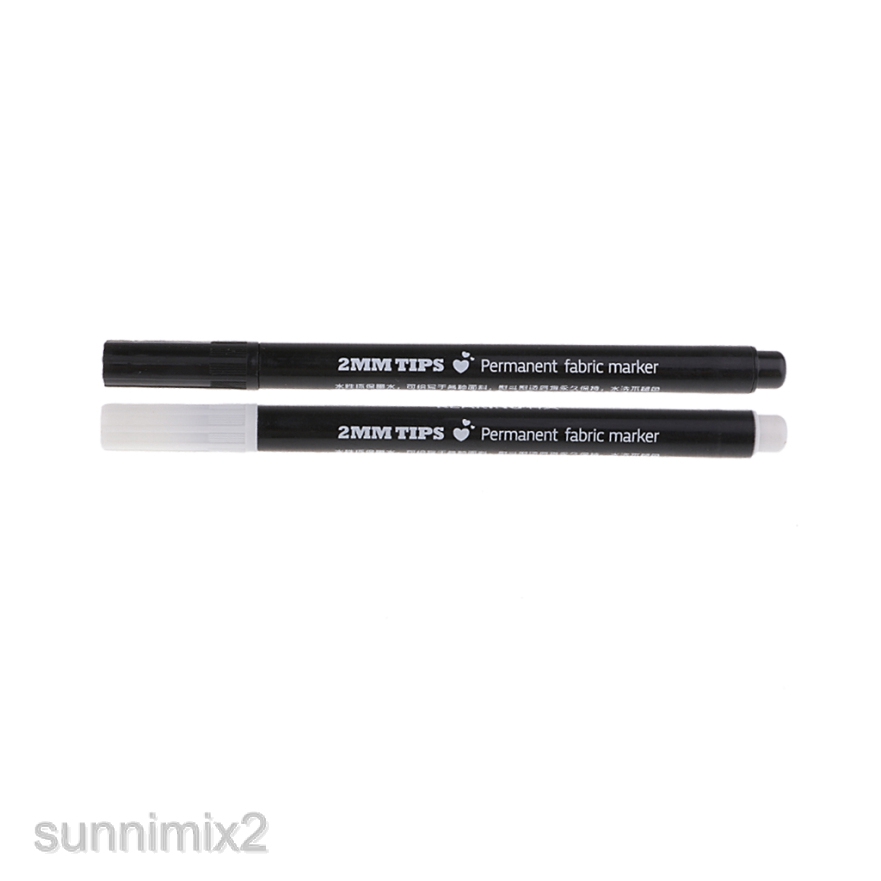 Grey Magideal 2mm T Shirt Permanent Fabric Paint Marker Pen