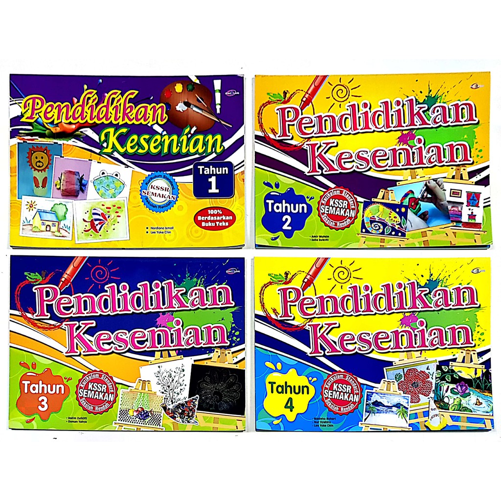 Pendidikan Seni Visual . Tahun 1/2/3/4 . Buku Latihan . Cemerlang