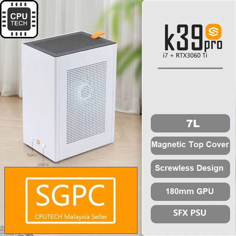 [NEW] SGPC K39 Pro K49 Pro (K55 Pro) Mini ITX Case Mini Case Shopee