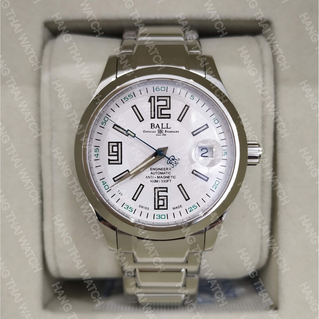 Ball Engineer Ii Arabic White Dial Gents Nm1020c S4 Wh Shopee Malaysia
