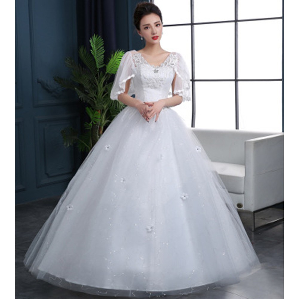 gaun wedding dress