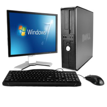ชุดเต็มรูปแบบของ Pc Del Optiplex 380 เดสก์ทอปหลัก 2-Duo – hd160gb และบัญชีสำหรับบัญชีและบัญชีผู้ใช้ของ LWC 17 สี่เหลี่ยม–คีย์บอร์ดเมาส์และอะแดปเตอร์ wifi ฟรี