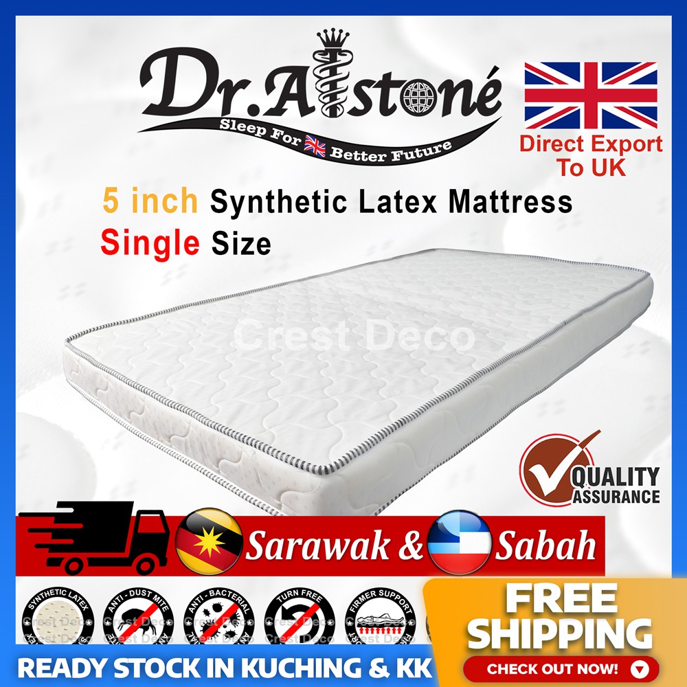 (Ready Stock Kuching) Dr.Alstone 5 inch (Single Size) High Quality