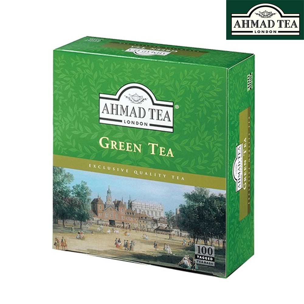 Ahmad Tea Green Tea 100 Bag Sachets Shopee Malaysia