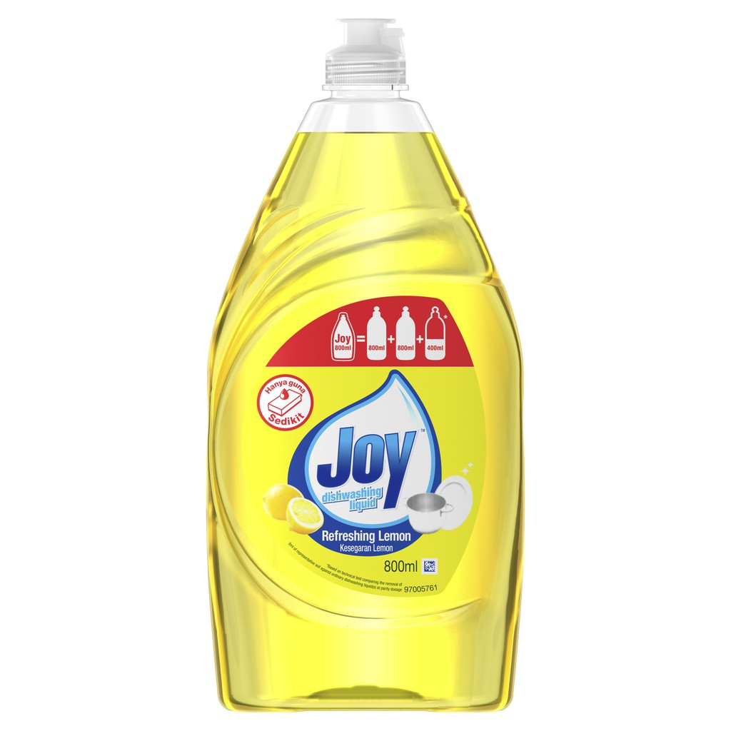 Joy Hand Kitchen Dishwash Liquid Bottle Lemon (800ml) Shopee Malaysia