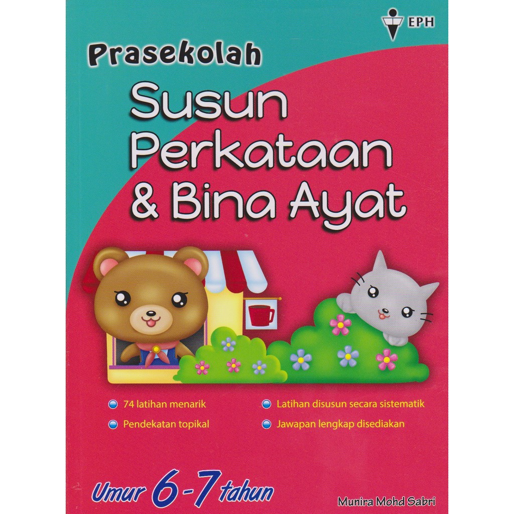 Prasekolah Susun Perkataan Bina Ayat Umur 6 7 Tahun Shopee Malaysia