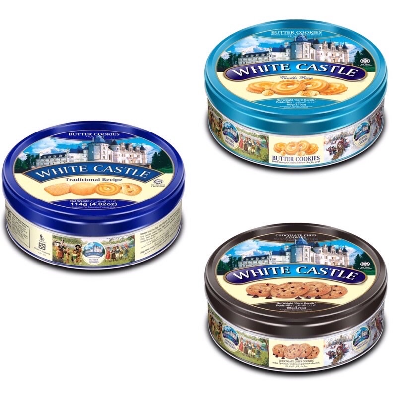WHITE CASTLE BUTTER COOKIES 105G/114G/454G Shopee Malaysia
