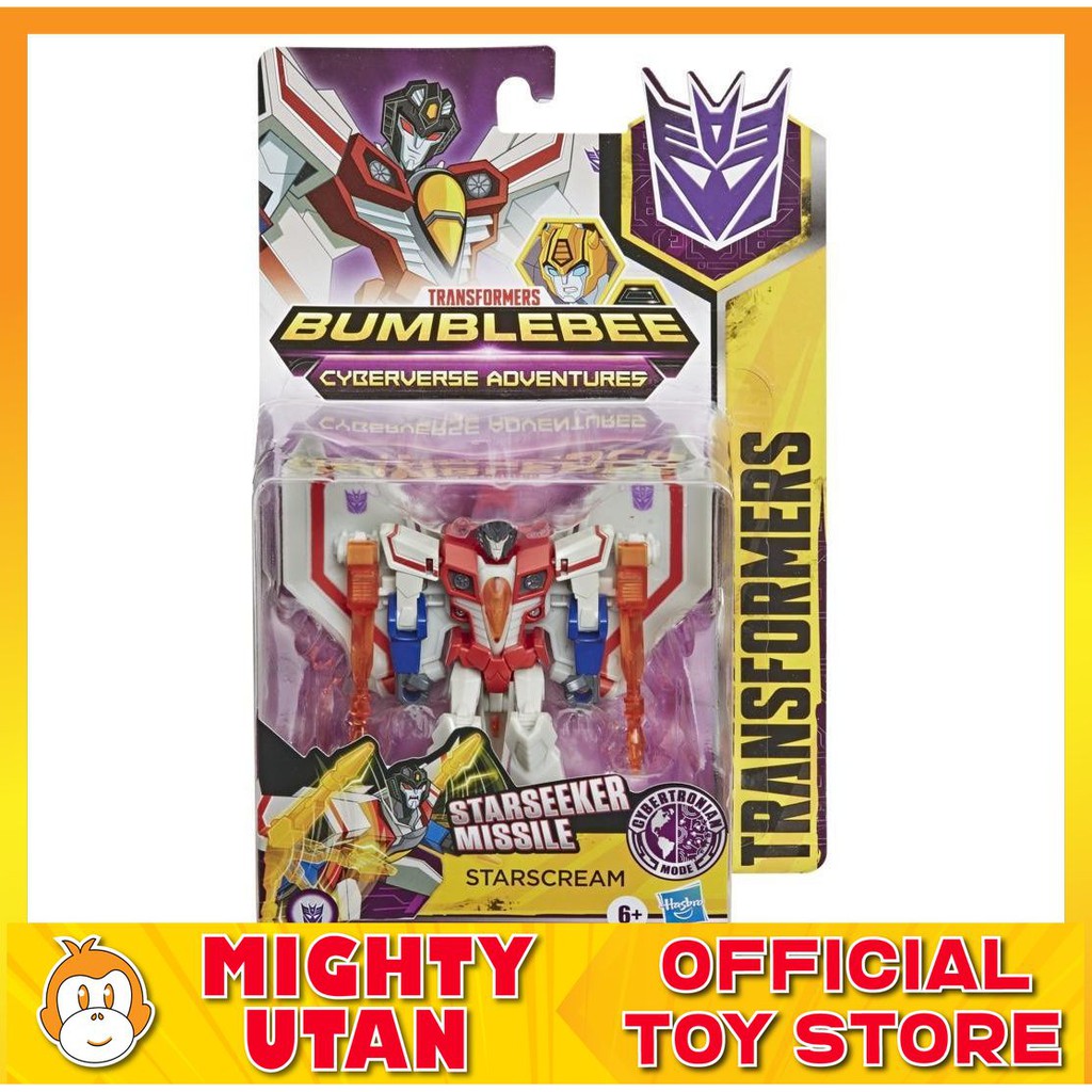 transformers cyberverse starscream toy