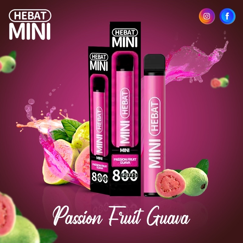 HEBAT Disposable pod 800 puff +3ml disposable Vape akai buang! Mudah