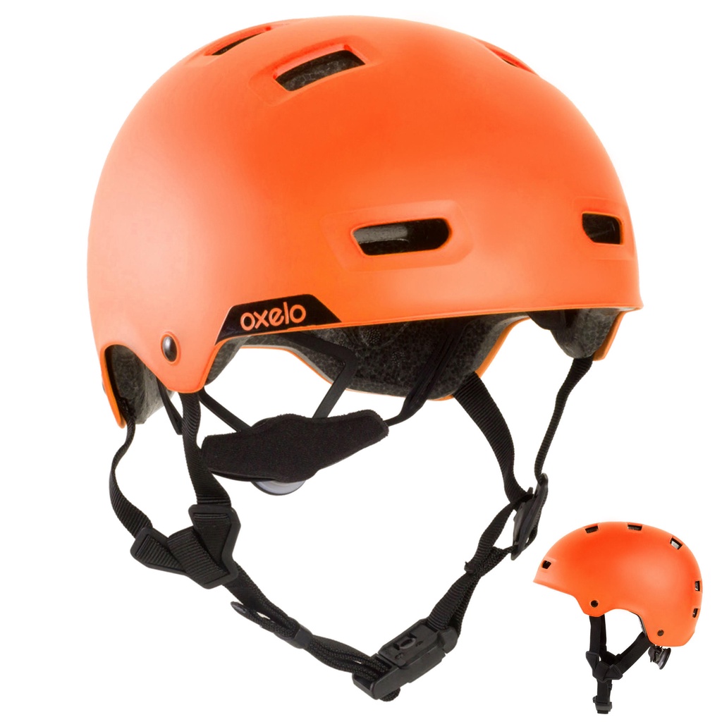 Decathlon Skateboarding Inline Scooter Helmet Lightweight Oxelo Shopee Malaysia