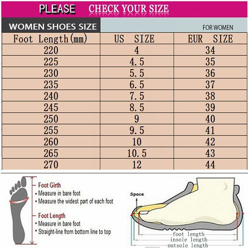 size 44 in women's shoes