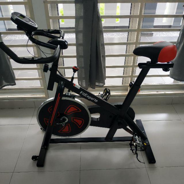 BPS FitExperte Gym Grade Fitness Spinning Steel Wheel Exercise Bike Bicycle Slimming Cardio