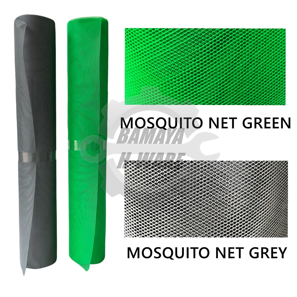 [MEGA] Insect Screen Netting. Good Quality Mosquito Net. PVC Mosquito Net. Jaring Nyamuk Plastik.