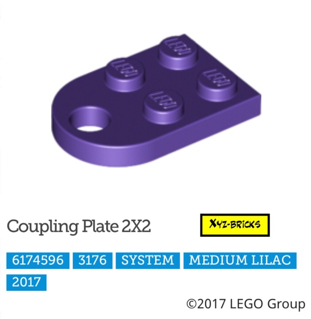 lego 2x2 coupling plates