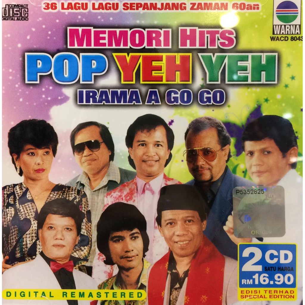 Album Cd Pop Yeh Yeh Irama A Go Go 2cd Shopee Malaysia