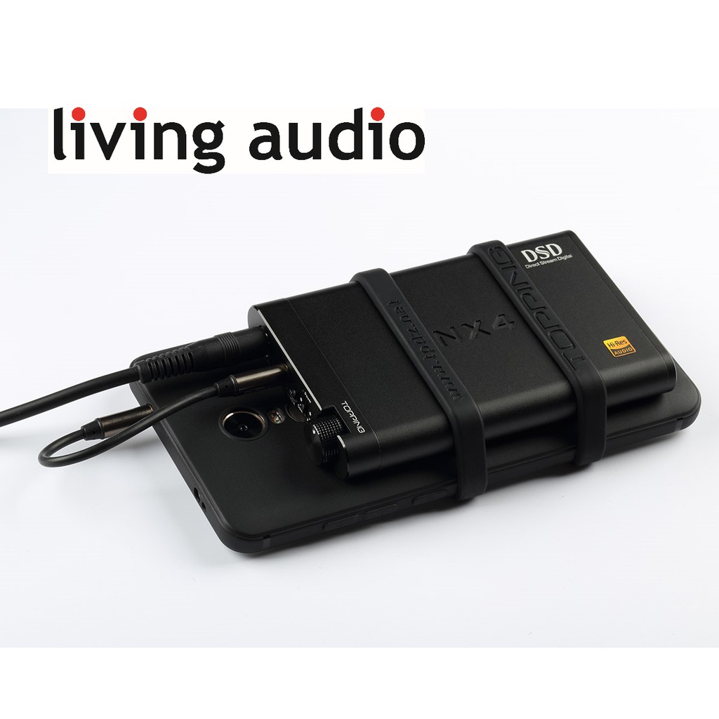 Topping NX4 DSD Portable Earphone Amplifier Headphone Amp XMOS DAC Chip