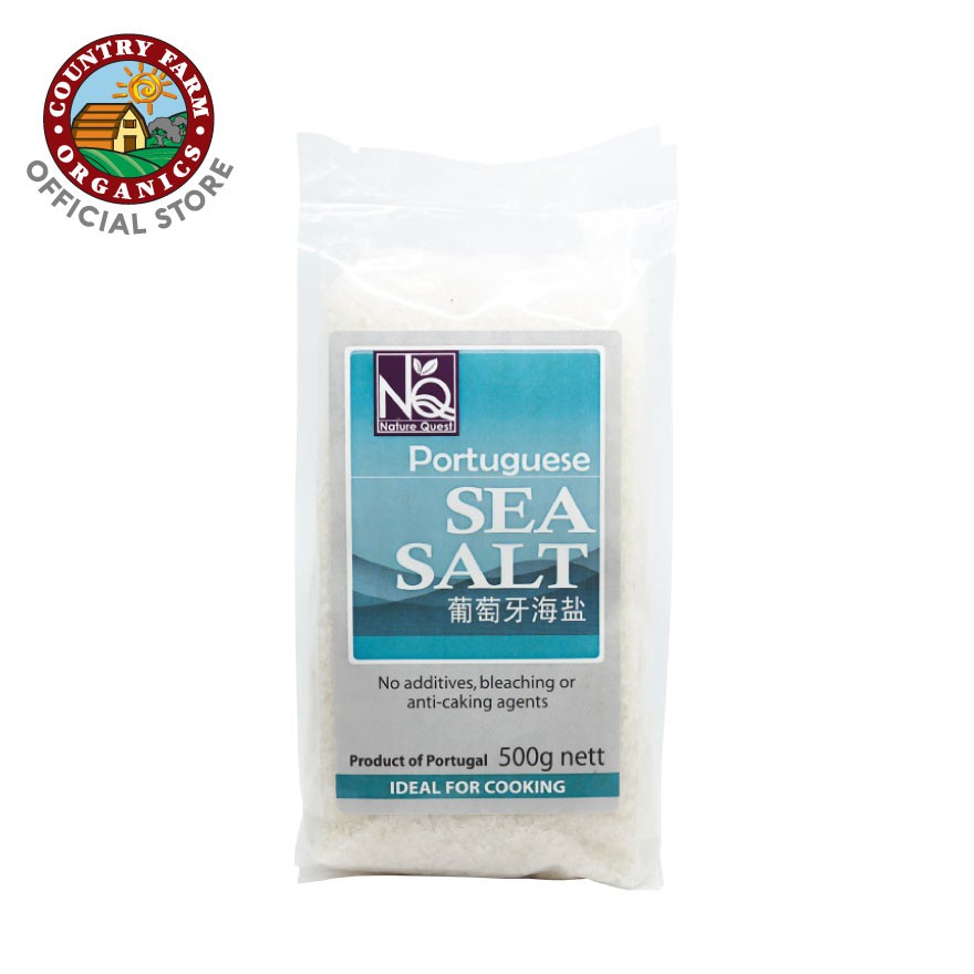 Country Farm Organics Nature Quest Portuguese Sea Salt (500g)