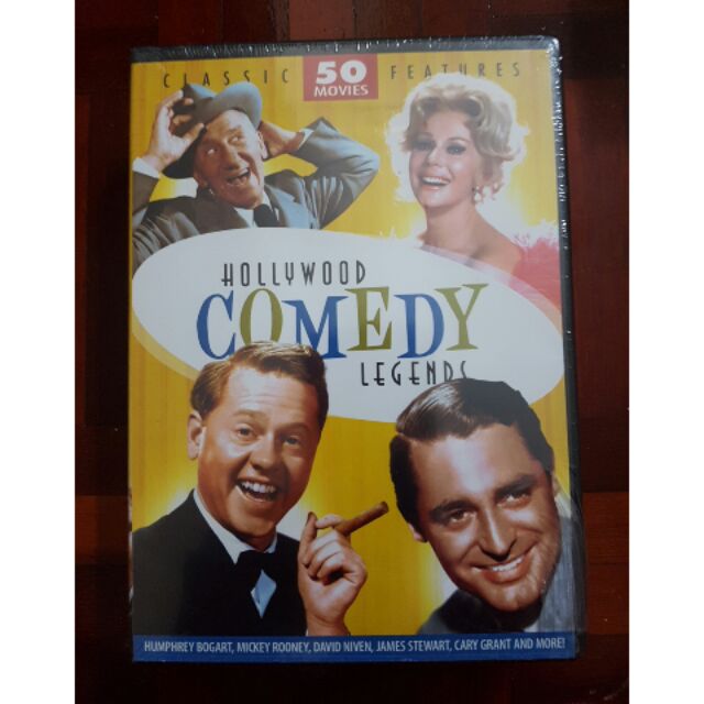 Hollywood Comedy Legends - 50 Movie Pack
