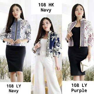  BATIK  OUTER  108HK LY BATIK  JACKET WITH STRETCH COTTON 