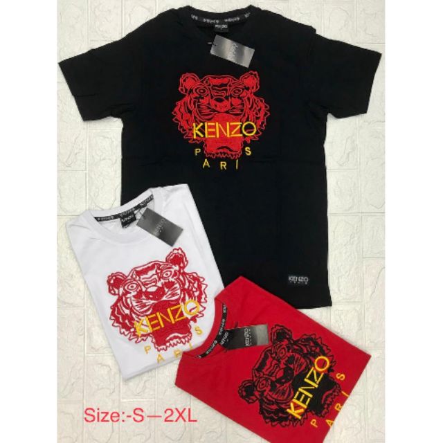 kenzo paris t shirt red