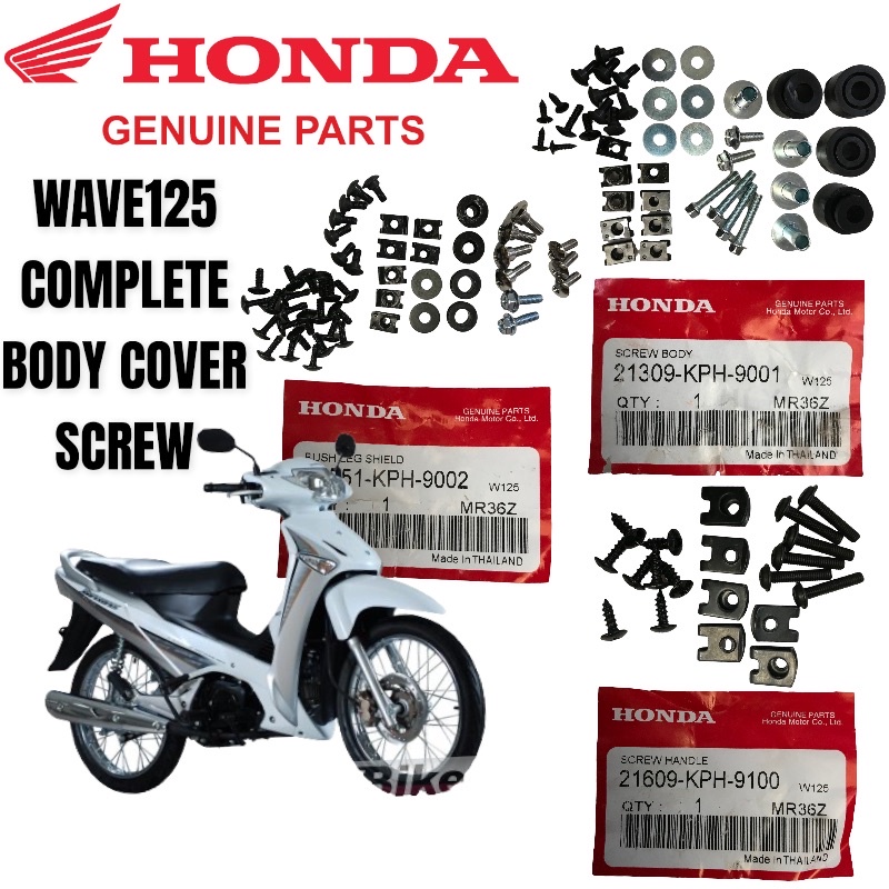 The Honda Wave 125 Parts Catalogue You Need To See - yh26v1t