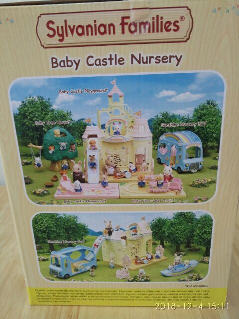 sylvanian family castle