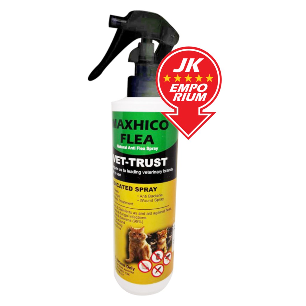 Maxhico Vet Trust Flea Spray For Cat Anti Fungul Bacteria Wound Ear