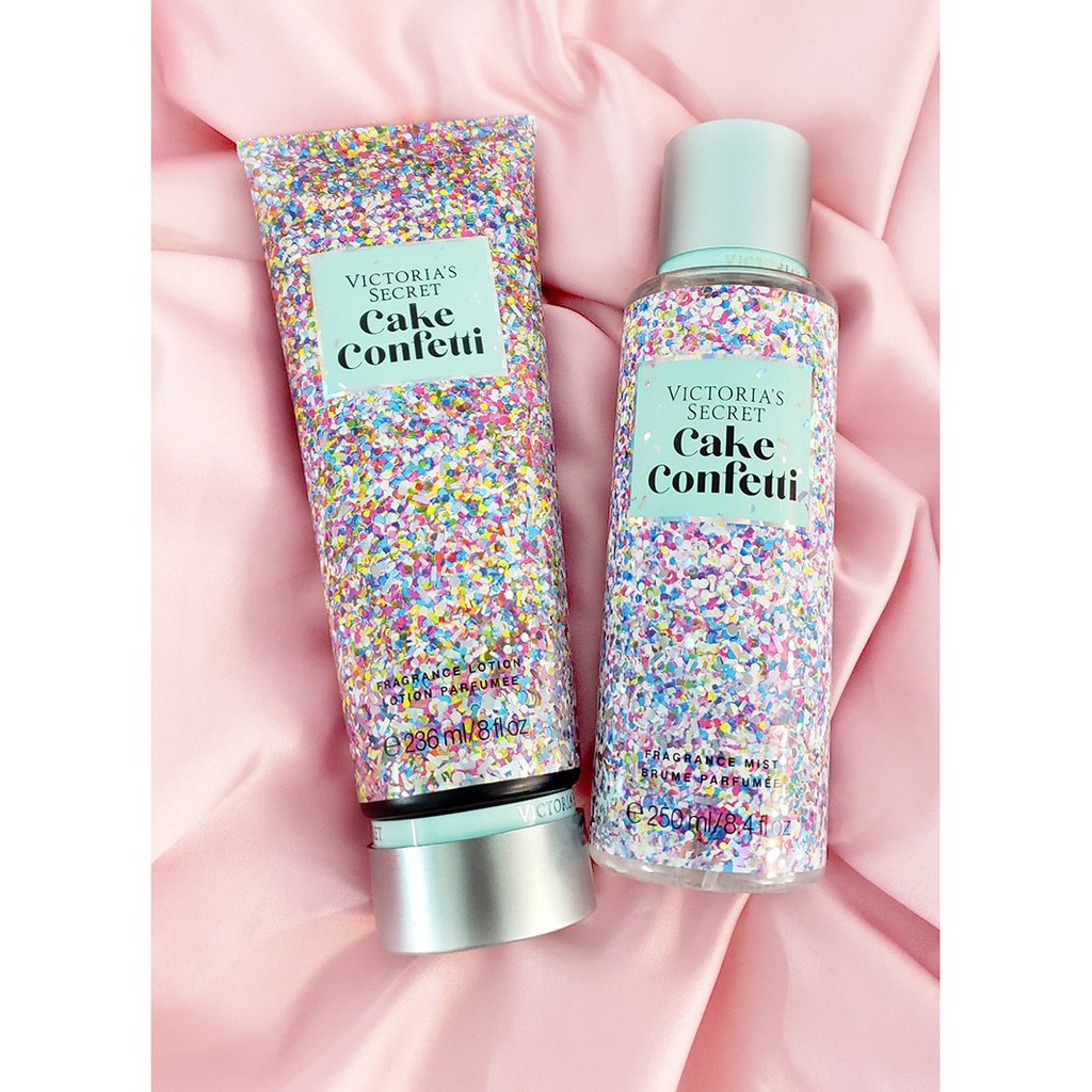 Combo Victoria S Secret Body Mist Spray Cake Confetti Shopee Malaysia
