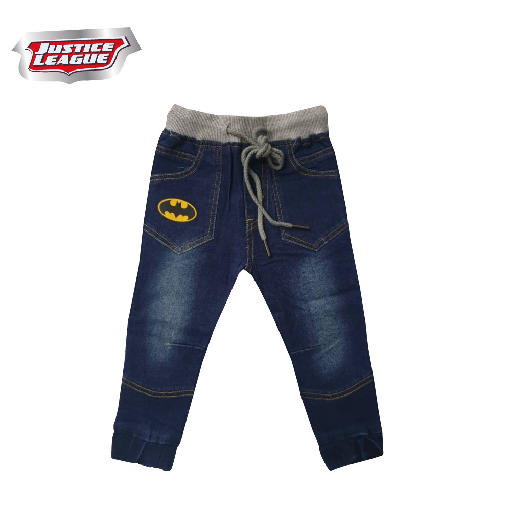 RAYA CLEARANCE] DC BATMAN TODDLER BOY JEANS LONG (BATMAN) COLOR- BLUE  P&C05190930 | Shopee Malaysia