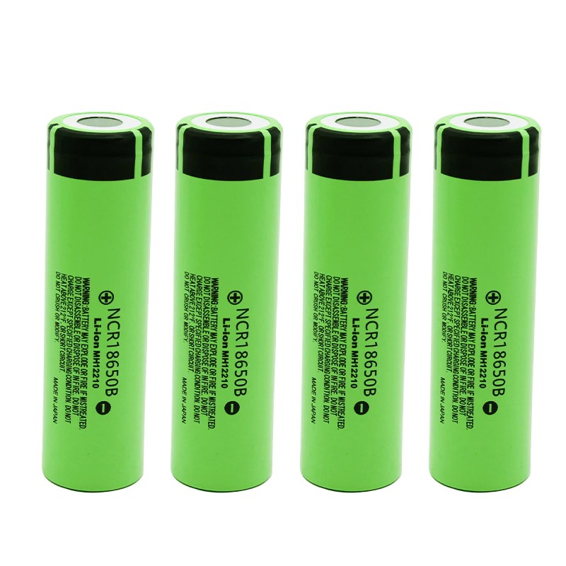 Panasonic Original 18650 NCR18650B 3400mAh Flat Top Battery | Shopee ...