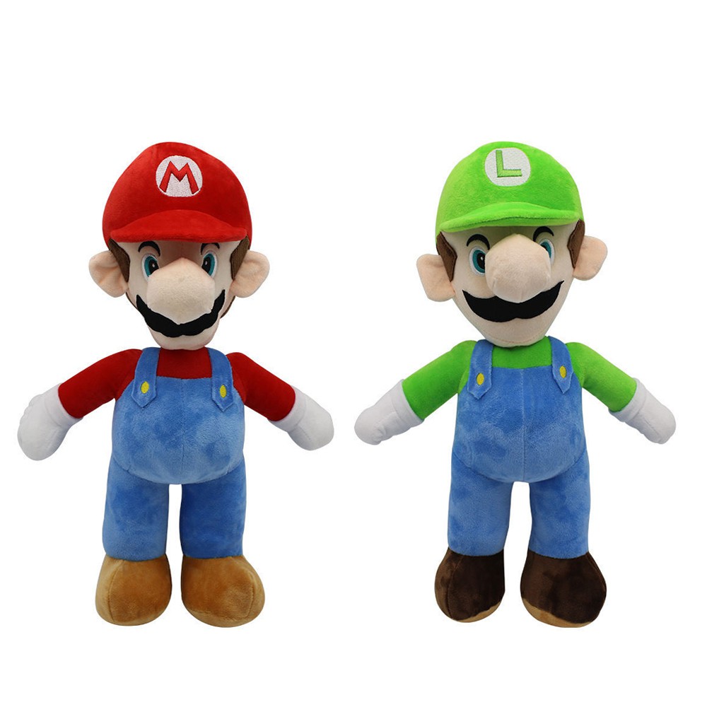 mario and luigi stuffed toys