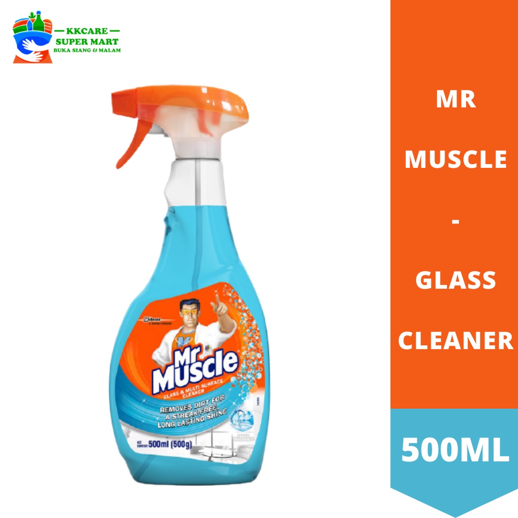Mr Muscle - Glass Cleaner / Long Last Shine - 500ML | Shopee Malaysia