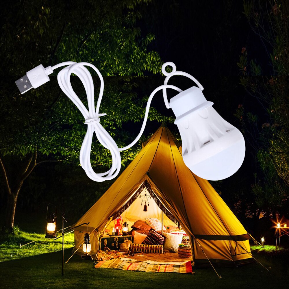 5W USB LED Night Lights,Portable USB Hiking Camping Lamp,Portable USB LED Bulb Light