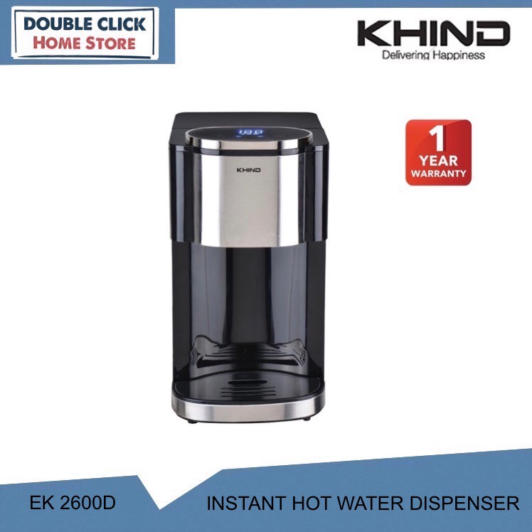 Khind 4.0L Instant Hot Water Dispenser EK2600D Shopee Malaysia