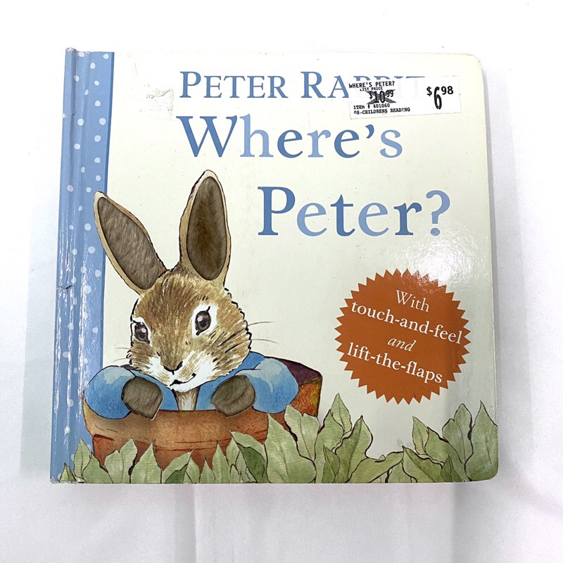 Letter Rabbit Where's Peter ?
