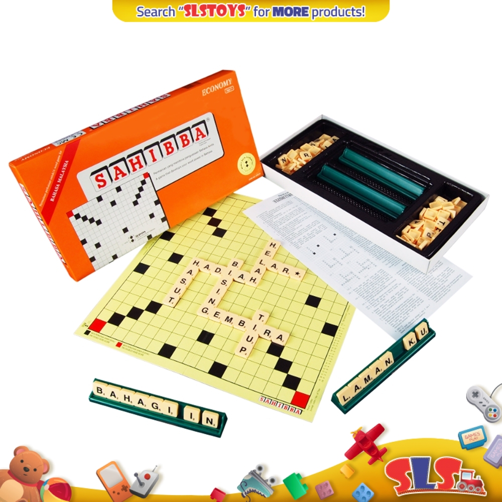 Slstoys Spm 04 Sahibba Bahasa Malaysia Economy Brain Teaser Words Scramble Board Game Fun Family And Friends Shopee Malaysia