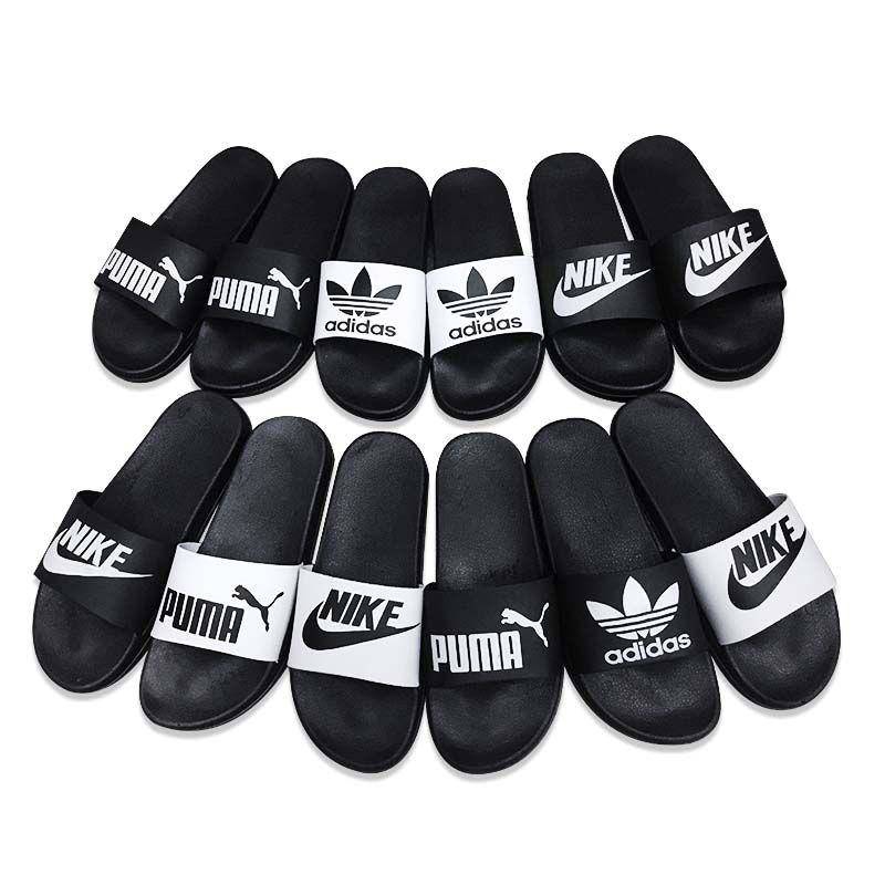 nike puma adidas slippers