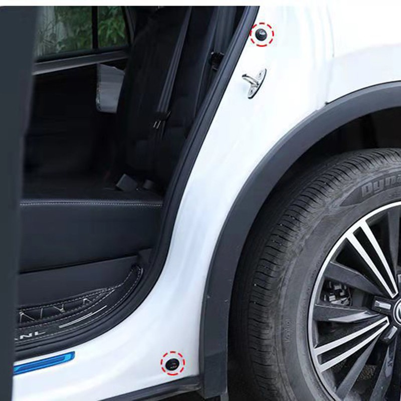 1Pcs Car Shock Absorber Gasket Sound Proof Rubbe Door Switch Rubber Door Buffer Easy To Install Car Door Accessories