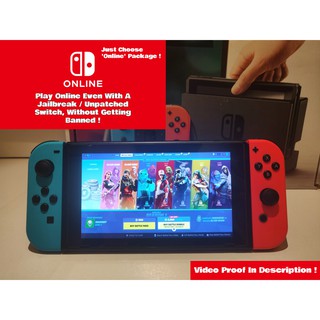play online with banned switch