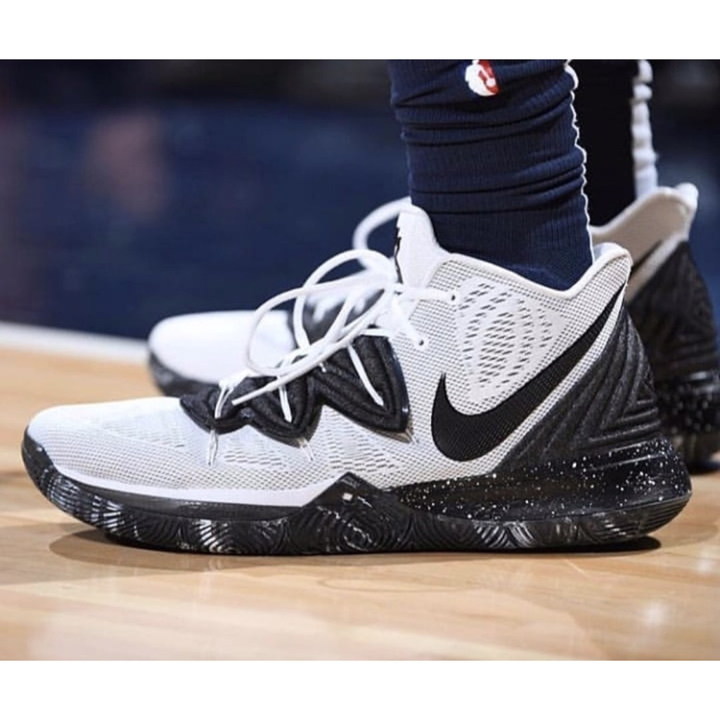 kyrie 5 by you white