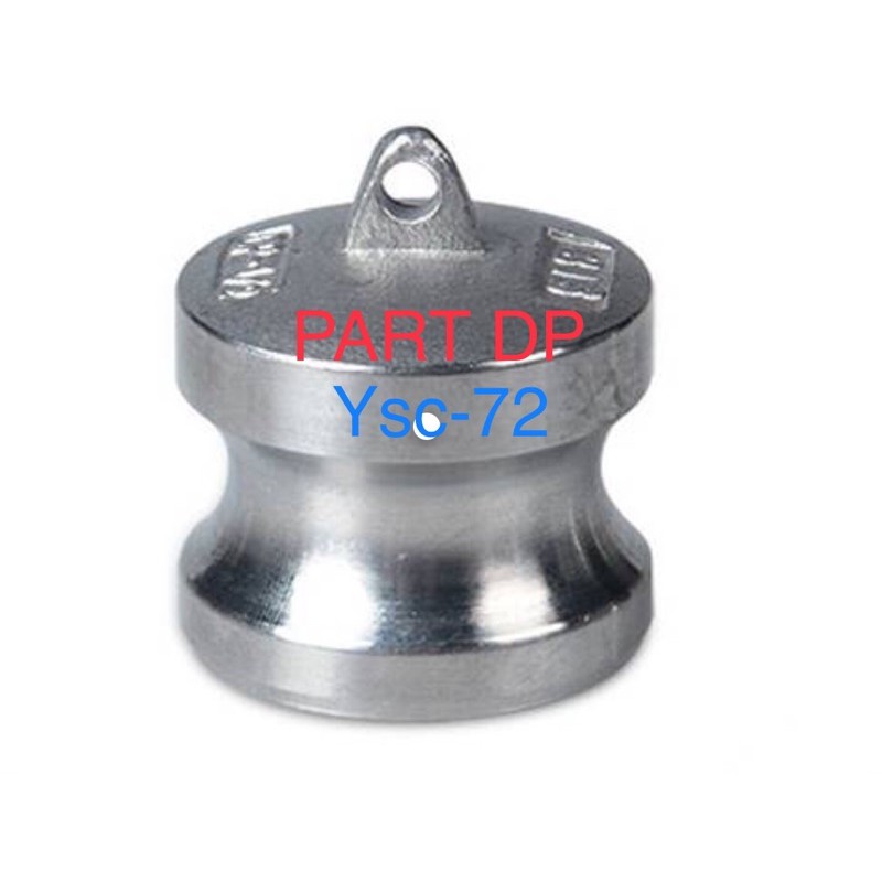 Aluminium Camlock Couplings PART DP 1/2'' TO 4'' ( DUST PLUG ) Shopee