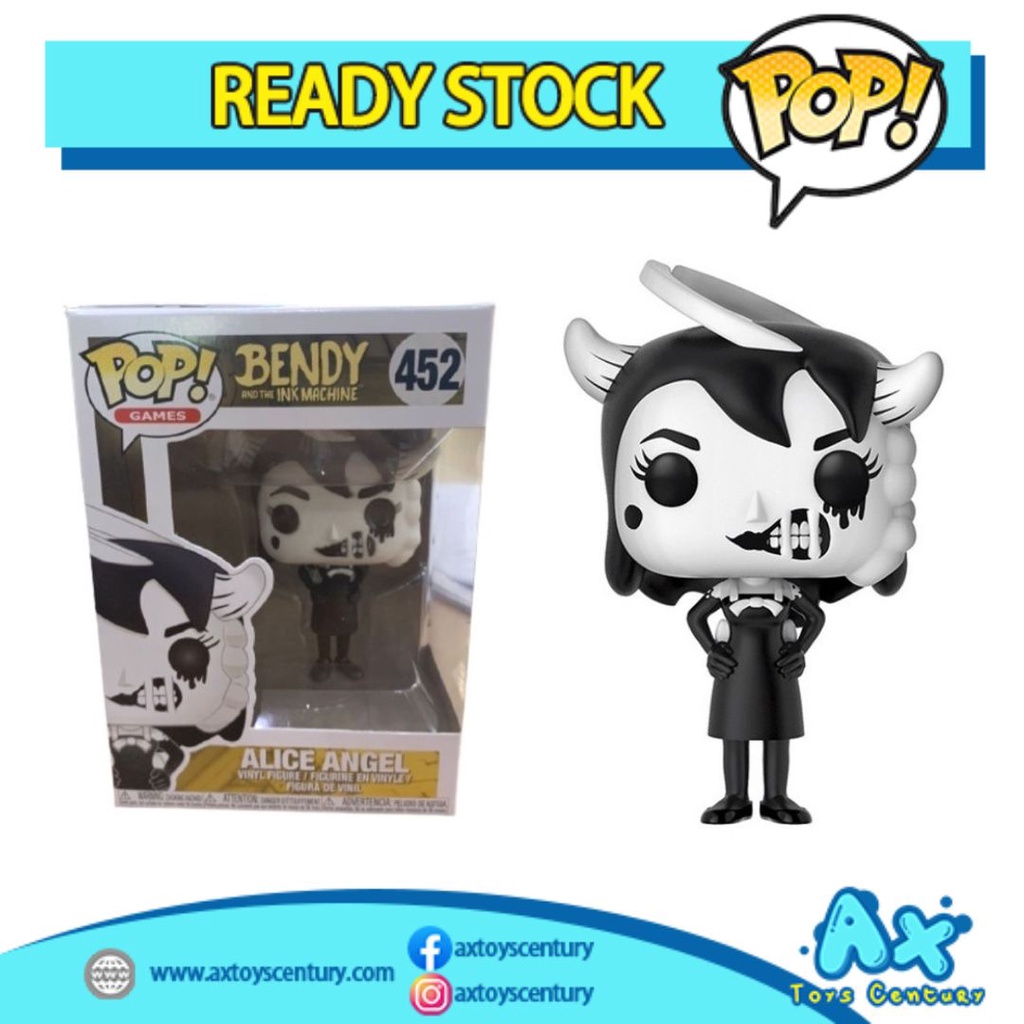 Funko Pop! Games: Bendy and the Ink Machine - Alice Angel #452 100% Genuine
